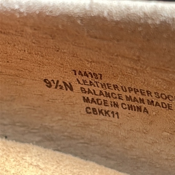 SOFTSPOTS Women’s Blue Slip-on Flats Comfort Leather Shoe Sz. 9N - Picture 9 of 9